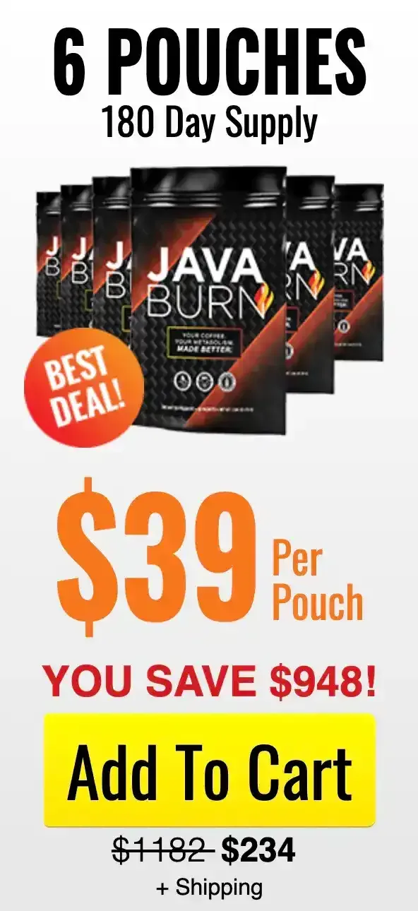 Java Burn Reviews-6xPouch